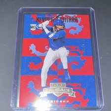 Panini 2025 Crusade Rookie Serial #185 Kevin Alcantara Cubs Baseball