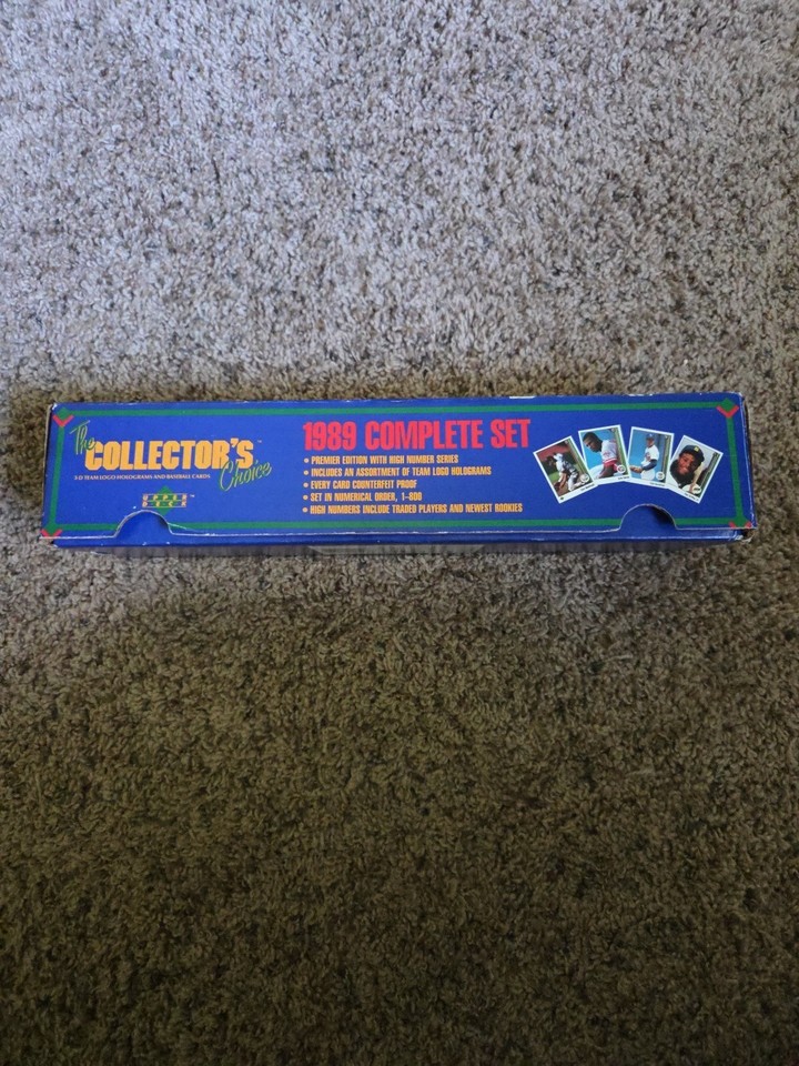 1989 Upper Deck Baseball Factory Set- Ken Griffey Jr RC | eBay