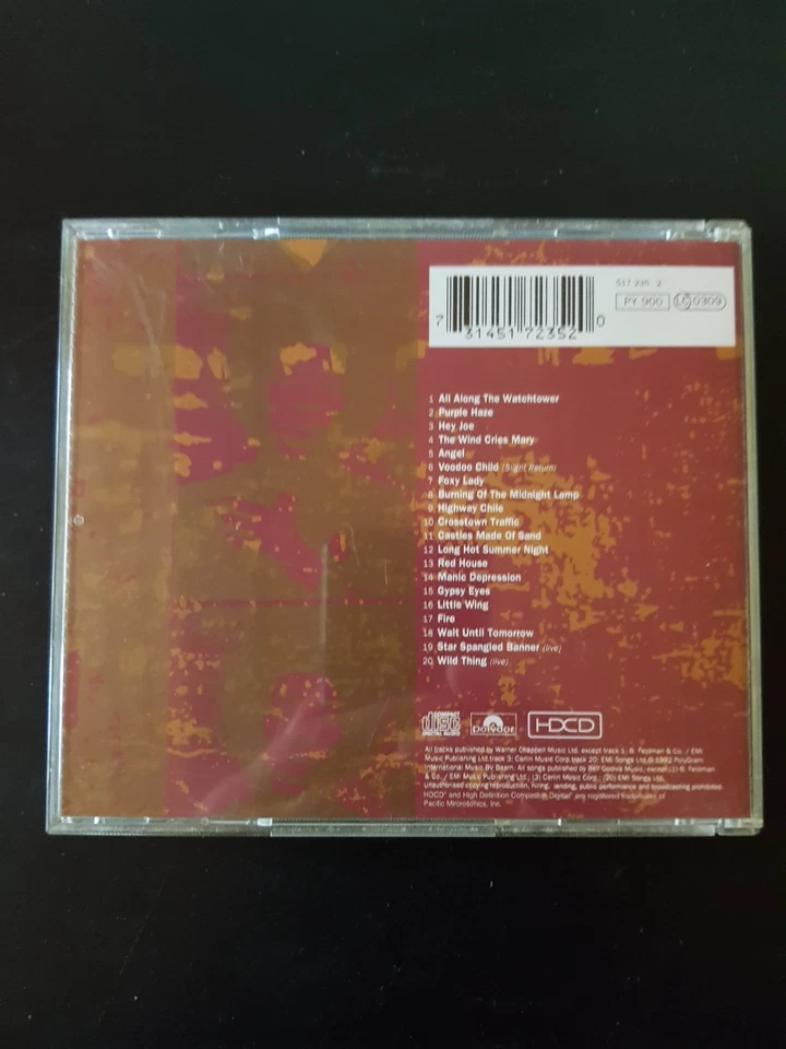 Jimi Hendrix – The Ultimate Experience - Special Edition (Cd, NM-, HDCD, SpeEdt) - Bild 2 von 3