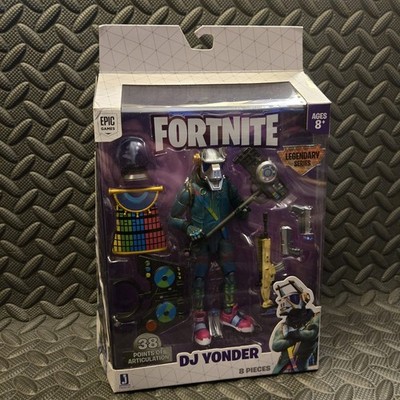 Fortnite Legendary Series DJ Yonder 6'' Action Figure Jazwares Epic Games 8pc