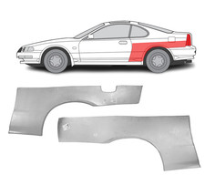 Für Honda Prelude 1992- 1996 Radlauf Reparaturblech Satz/ L+R