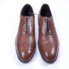 Allen Edmonds Tresana Men Size 9.5EEE Black Leather Wingtip Derby Dress Shoes Allen Edmonds Wing Tip-Men main image 3