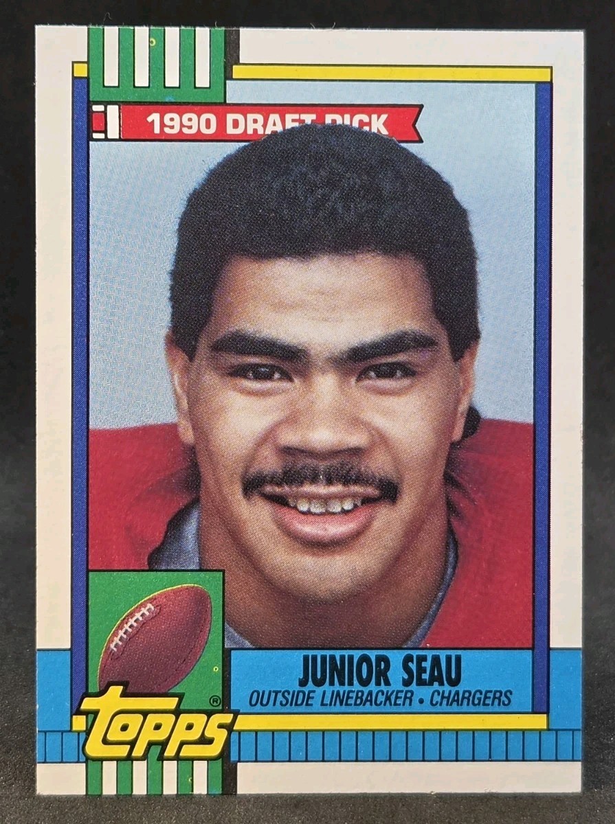 1990 Topps Junior Seau #381 RC 