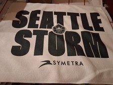 2025 SEATTLE STORM SGA GAME RALLY TOWEL 15"X18"