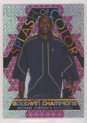 2022 Goodwin Champions Splash of Color Platinum Pink Traxx Michael Jordan 4et