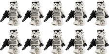 LEGO Star Wars Imperial Stormtrooper Minifigure LOT of 10 40755 75387 Army NEW