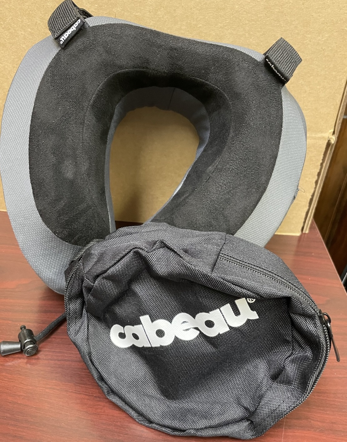 Cabeau Evolution Memory Foam Neck Pillow with Travel Bag