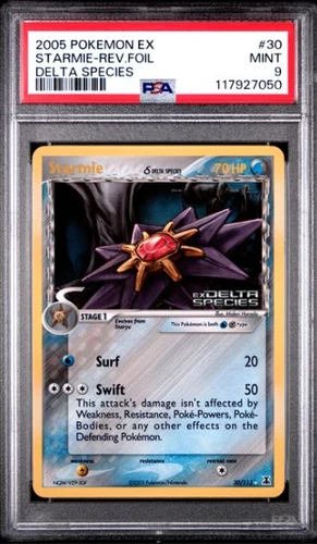 Starmie - (Delta Species) 30/113 Delta Species Reverse Holo PSA 9