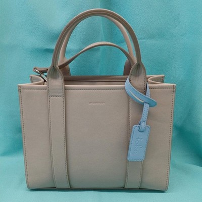 un-dimension x Nijisanji Inui Toko Shoulder Hand Bag Beige Light Blue Japan