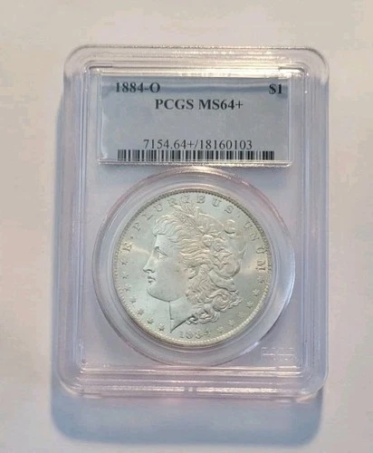 1884 O PCGS MS 64+ Morgan Silver Dollar