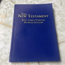 New Testament Marked Edition King James Versi...