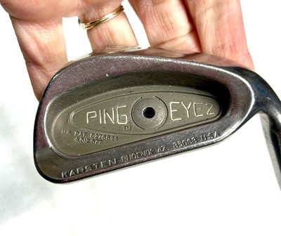 Ping Eye 2 Black Dot 8 Iron With Karsten Swing Rite Steel Shaft Golf Club