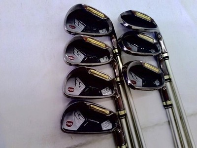PRGR Right Handed Iron Set egg 5-9,P,A Graphite Shaft Flex M-40