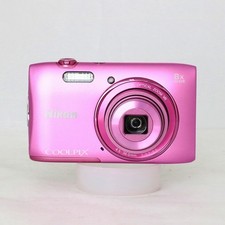 Nikon COOLPIX S3600 Azalea Pink Digital Camera Excellent JAPAN