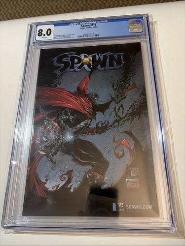Spawn #113 Graded A 8.0 By Cgc