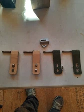 Set 4 Hmmwv Humvee Soft Door Hinges Driver Side W/ Screws & Strap Stop LAST ONES