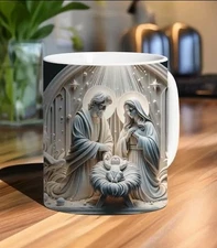 Christmas Mug Nativity 11oz Ceramic Mug