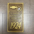 Vintage Quality Chevy Ok Used Cars   Sign