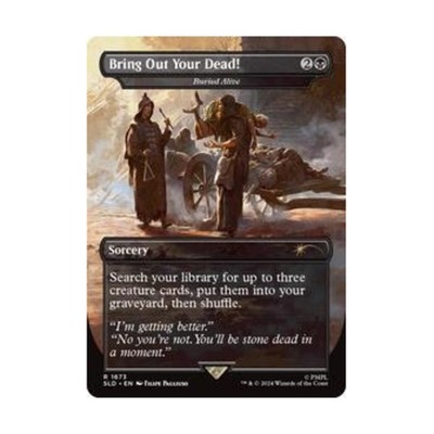 WotC MtG Magic the Gathering Bring Out Your Dead! - Buried Alive (R) (Foil) NM