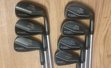 King Cobra Forged Black MB /CB  Irons 4 - PW