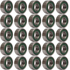 20pcs 5x11x4mm Chrome Steel Precision Ball Bearings with Rubber Seals