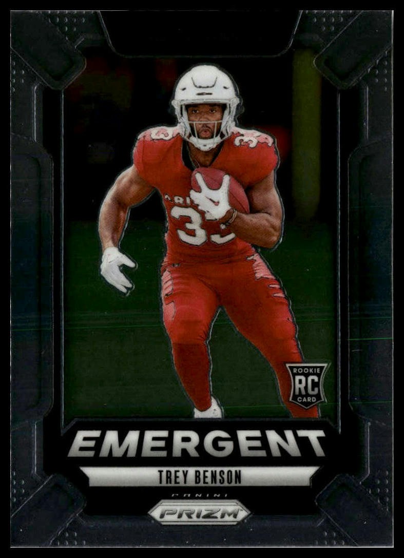 2024 Panini Prizm #17 Trey Benson Emergent
