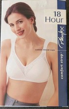 Playtex Eighteen Hour Bra Comfort Strap 40C White 4170 NIB Old Stock