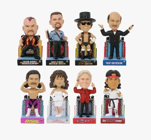 WWE Commemorative 1980s Mini Bobblehead Boxed Set Series 2 Wrestling