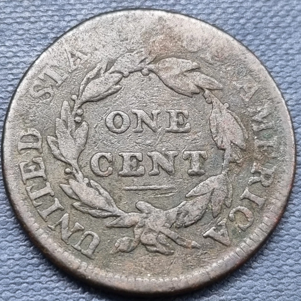 1810 Classic Head Large Cent 1c Early Copper Coin Better Grade Details #92551 - Image 2 of 2