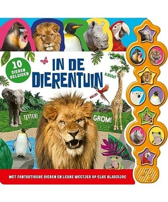 In de dierentuin: Met fantastische dieren en leuke weetjes op elke bladzijde 