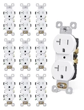 Aida 20 Amp Outlet Duplex Electrical Receptacle Outlets,power Outlet,t