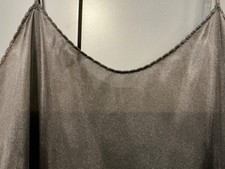 Vintage Vasserette Full Length Black Slip Size 36 32 /42 EUC