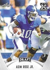 2021 Leaf Draft - Asim Rose Jr. #18 (RC)