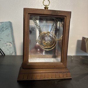 Harry Potter Hermione's Time Turner Necklace with Display Case