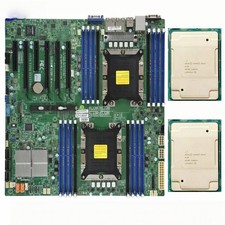 Supermicro X11DPI-NT+2*Intel Xeon Gold 6138 cpu 20-Core 2.0GHz combination