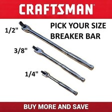 Craftsman Breaker Bar Flex Head 14 38 12 Drive Pick Your Size