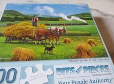 300 Piece John Sloane Art Puzzle " Whistle on the Wind" 18"x 24"
