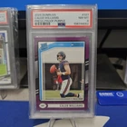 2024 PANINI DONRUSS PRESS PROOF PURPLE #327 CALEB WILLIAMS PSA 8