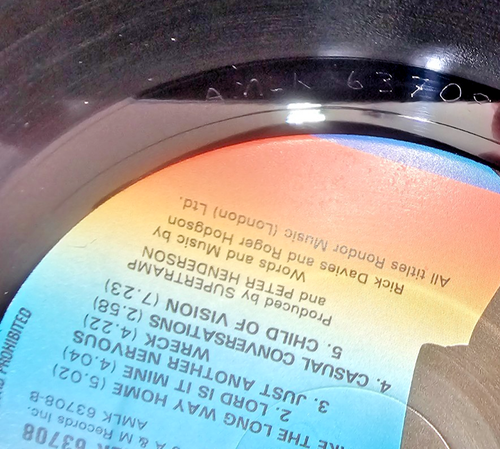 Supertramp - Breakfast In America (1979) vinyl LP in EX/VG+/NM condition. - Picture 13 of 14