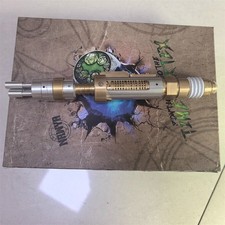 Doctor Who Master Metal Laser ScrewdriverLED Light Cosplay Replica Props Gift