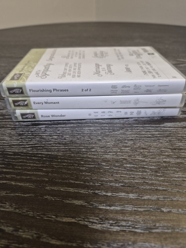 Stampin’ Up! Retired Stempelset Konvolut - Rose Wonder + Every Moment + More