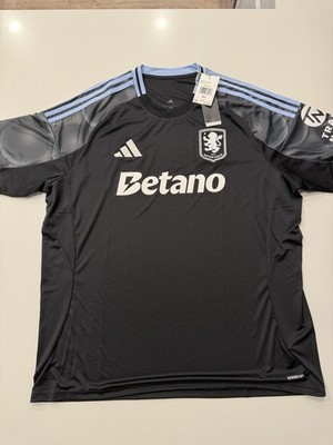 Adidas Aston Villa 25/26 Away Soccer Jersey Black/Blue JN8053