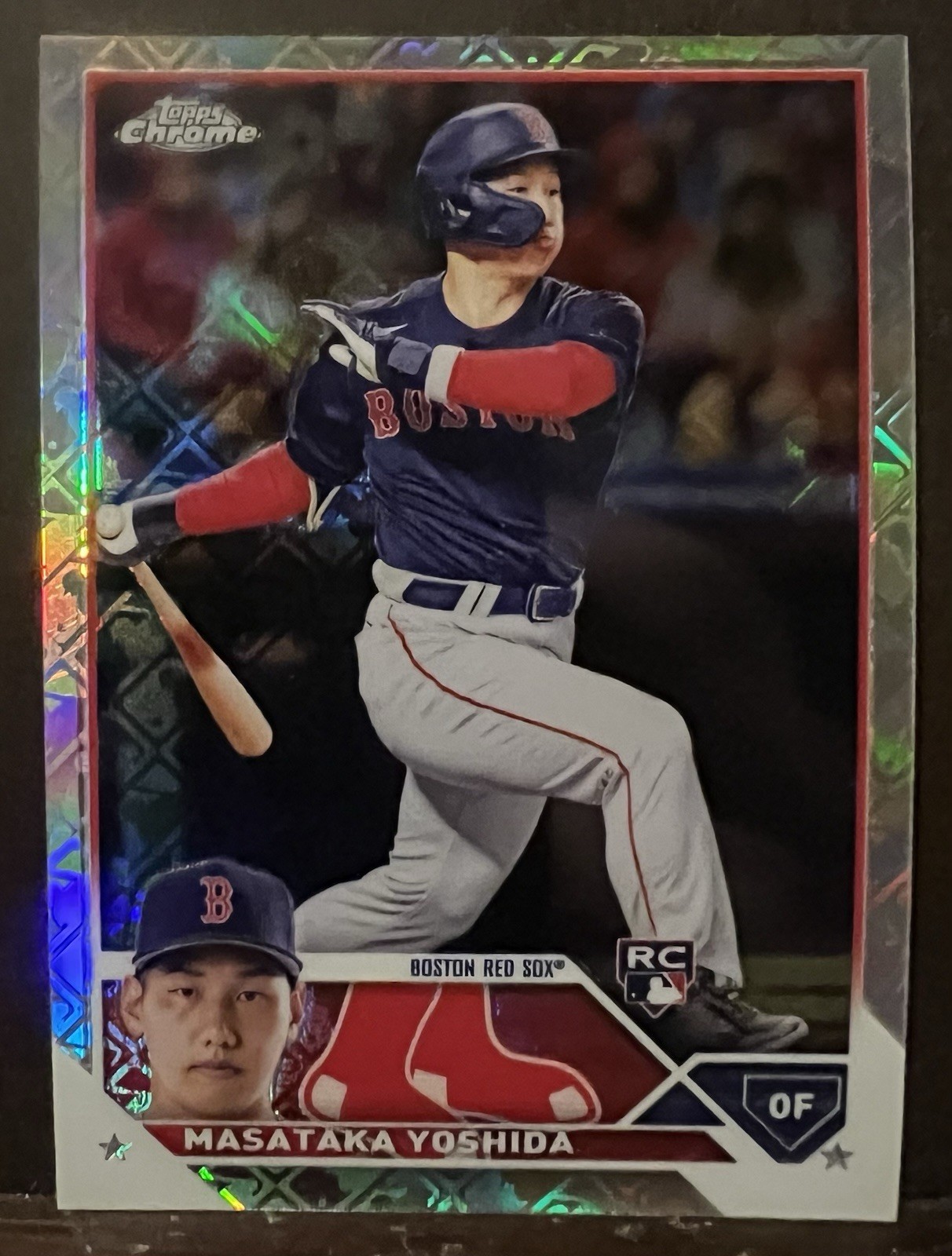 2023 Topps Chrome Logofractor Edition - Masataka Yoshida #167 (RC)