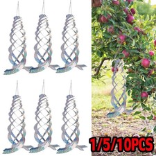 Bird Repellent Spiral Reflectors 17.7Inch Hanging Reflective Bird Deterrent Lots