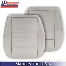 2005-2008 For Dodge Magnum Leatherette Front Bottom Seat Covers Light Graystone