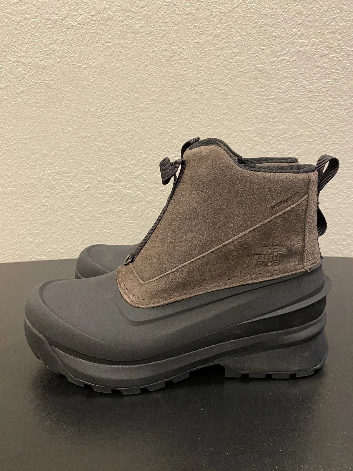 North Face Chilkat V Zip WP Mens Boots Coffee Brown/Black Men Size 14 New No Box
