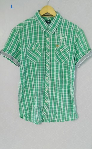Camicia a quadri manica corta da uomo 17&CO. in cotone multicolore taglia L