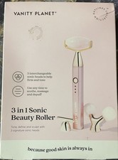 Vanity Planet-3 in 1 Sonic Beauty Roller Tone,Define  Sculpt with 3 Sonic Heads