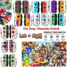 1*For Nintendo Switch Joy con Controller Left+Right Wireless Halloween Gifts NEW