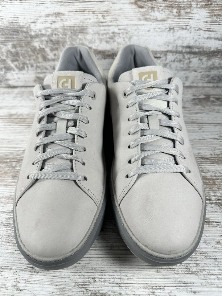 Tenis para hombre Cole Haan GrandPro Topspin Dove/plateados de cuero talla 8M ¡USADOS EN EXCELENTE ESTADO! Foto 2 de 4